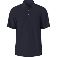 Ben Hogan Youth Mini Ottoman Text Junior Polo Shirt - Peacoat - Size: XL