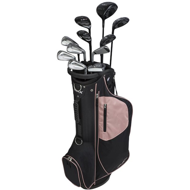 Merchants of Golf Tour X LG28 Rose 17-Piece Ladies Club Set Golf Clubs