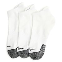 View Ben Hogan Low Cut Tab 3 Pack Socks White