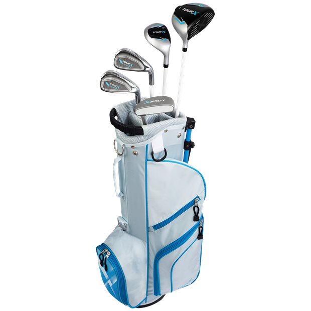 Merchants of Golf Tour X Girls Size 3 Junior Club Set Golf Clubs