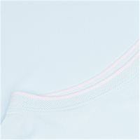 View FootJoy Sleeveless Previous Season Apparel Style Shirt Glacial Blue/White