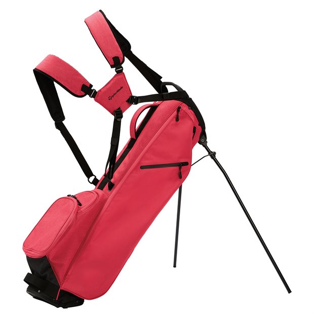 TaylorMade FlexTech Carry No Logo Carry Bag - Pink