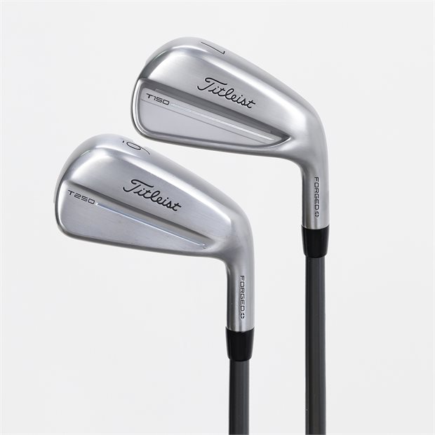 Titleist Used Titleist T250/T150 4G Combo 5-PW, AW Iron Set Golf Clubs in Very Good Condition - Stiff Flex - Steel Shaft