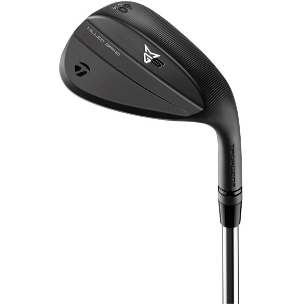 TaylorMade MG5 Black SB Left-Handed Sand Wedge Golf Club - 56° Loft - Steel Shaft