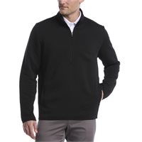 Ben Hogan Textured 1/4 Zip Mock Neck