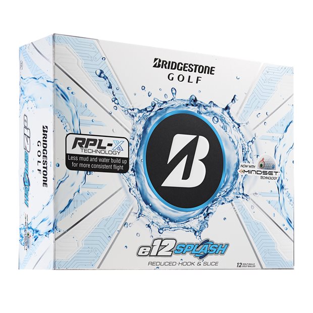 Bridgestone e12 Splash Distance Golf Balls - White