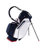 View Sun Mountain C-130 Hybrid VLO Stand Navy White Red