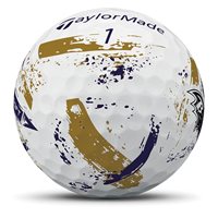 View TaylorMade SpeedSoft Ink NFL Golf Ball Baltimore Ravens