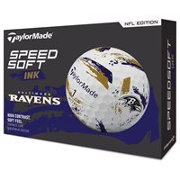 TaylorMade SpeedSoft Ink NFL Golf Ball