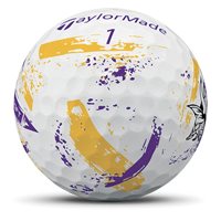 View TaylorMade SpeedSoft Ink NFL Golf Ball Minnesota Vikings