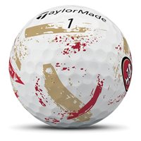 View TaylorMade SpeedSoft Ink NFL Golf Ball San Francisco 49ers