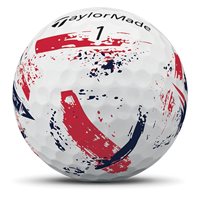 View TaylorMade SpeedSoft Ink NFL Golf Ball New England Patriots