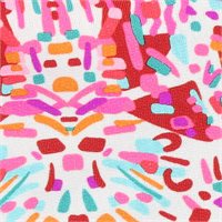 View IBKUL Ridley 1/4 Zip Outerwear Watermelon/Multi