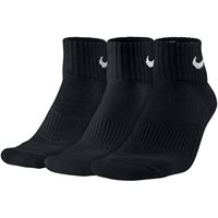 View Nike Everyday Cushioned 3 Pack Socks Black/White