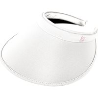 View Glove It April Slide On Visor Golf Hat White