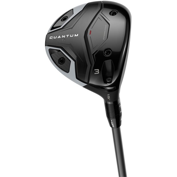 Callaway Quantum Ti 3 Wood Golf Club - 15° Loft - Extra Stiff Flex - Graphite Shaft