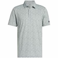 View Adidas Ultimate365 Mesh Tango Print Climacool Shirt Wonder Sage/Collegiate Navy