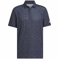 View Adidas Ultimate365 Mesh Tango Print Climacool Shirt Collegiate Navy/White