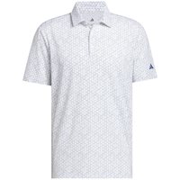 View Adidas Ultimate365 Mesh Tango Print Climacool Shirt White/Dusky Petrol