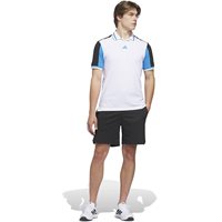 View Adidas 'Beyond The Course' Vent Twistknit Shirt White/White1