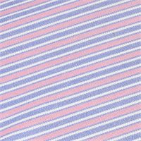 View FootJoy Heather Stripe Pique Shirt Heather Vivid Violet/Heather Pink Pop/White