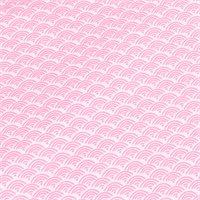 View FootJoy Scallop Geo Pique Shirt Pink Pop/White