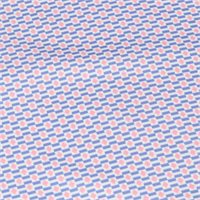 View FootJoy Nautical Flag Shirt Pink Pop/Vivid Violet/White