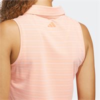 View Adidas Ultimate365 Jacquard Sleeveless Shirt Dusky Orange