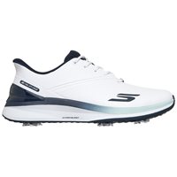 View Skechers Blade Tour Slip Ins Golf Shoe White/Navy Blue