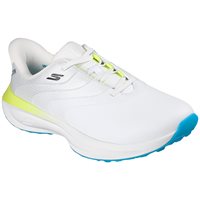 Skechers Flow Slip Ins Spikeless Golf Shoes - White/Blue/Multi - Size: 8.5 M