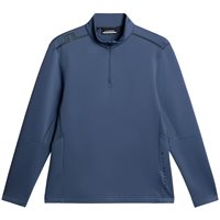 View J. Lindeberg Vinnie Mid Layer Sweater Vintage Indigo