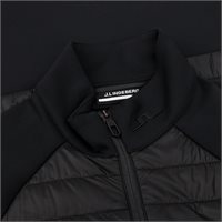 View J. Lindeberg Hayden Quilt Hybrid Jacket Outerwear Black