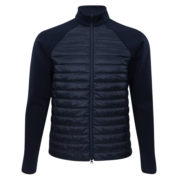J. Lindeberg Hayden Quilt Hybrid Jacket Jacket - JL Navy - Size: XXL