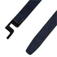 View J. Lindeberg Bridger Nubuck Belts JL Navy