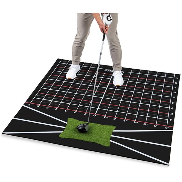 Go Sports 5'x5' Stance Mats - Black