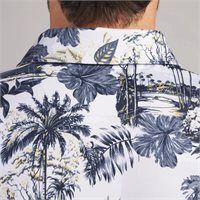 View Puma Cloudspun Palm Shirt White Glow/Deep Navy