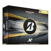 View Bridgestone Tour B X Golf Ball Yellow