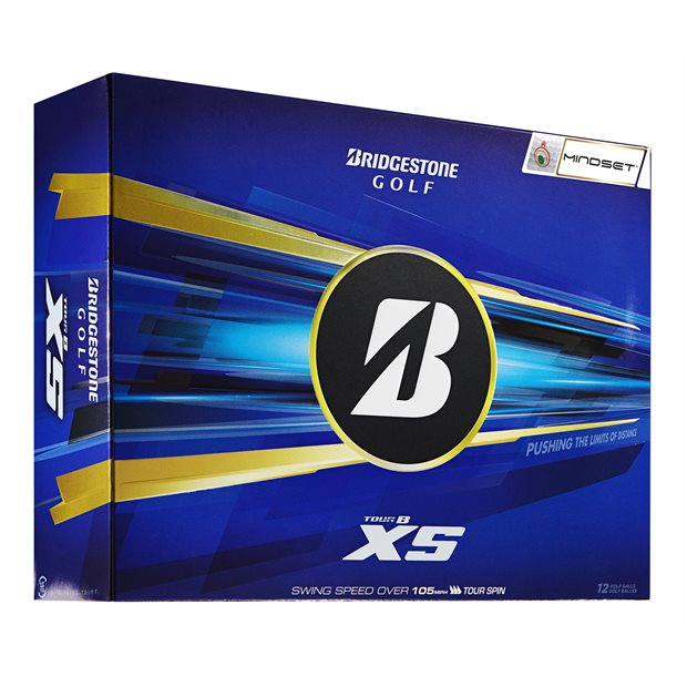 Bridgestone Tour B XS MindSet Tour Golf Balls - White