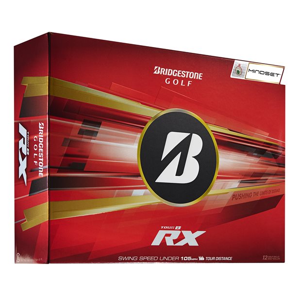 Bridgestone Tour B RX MindSet Tour Golf Balls - White