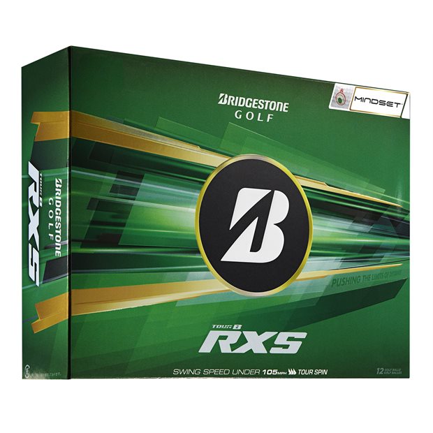 Bridgestone Tour B RXS MindSet Tour Golf Balls - White