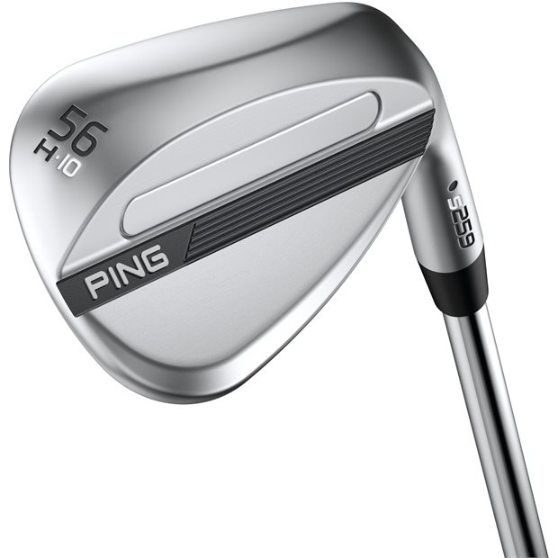 Ping s259 Chrome H Grind Sand Wedge Golf Club - 54° Loft - Steel Shaft