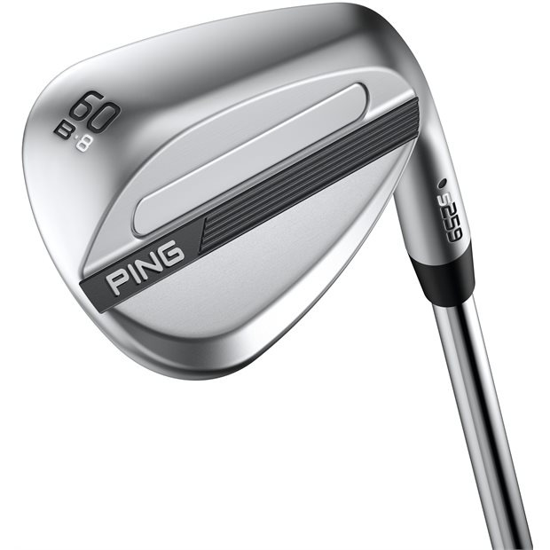 Ping s259 Chrome B Grind Lob Wedge Golf Club - 60° Loft - Steel Shaft