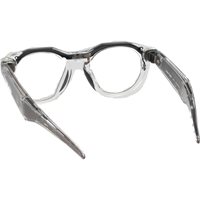 View Oakley Meta HSTN Sunglasses Clear Frame/Transition Gray Lens