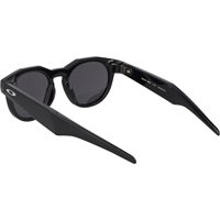 View Oakley Meta HSTN Sunglasses Black Frame/Prizm Black Polarized Lens