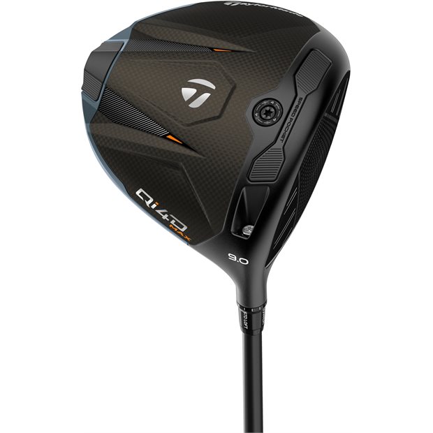 TaylorMade Qi4D MAX Left-Handed Driver Golf Club - 10.5° Loft - Regular Flex - Graphite Shaft