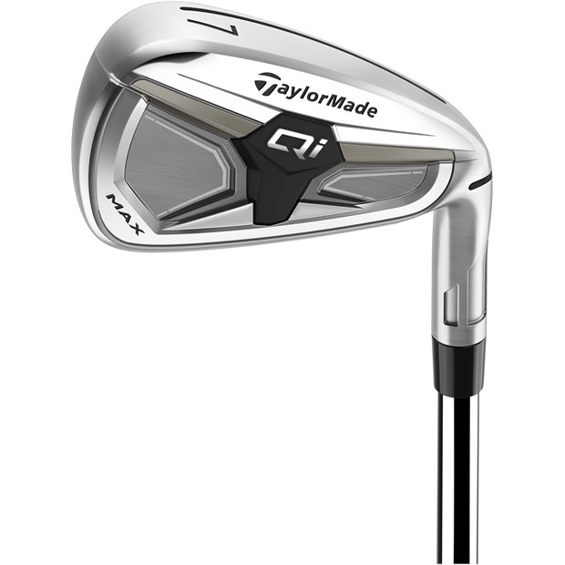 TaylorMade Qi MAX 5-PW, AW, SW Iron Set Golf Clubs - Regular Flex - Steel Shaft