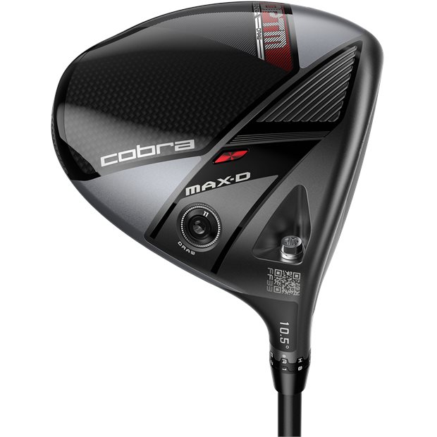 Cobra OPTM MAX D Driver Golf Club - 10.5° Loft - Regular Flex - Mitsubishi Chemical Kai'li Red Dark Wave 50 Graphite Shaft