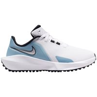 View Nike Nike Infinity G JR '24 Spikeless White/Metallic Silver/Work Blue
