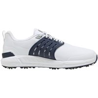 View Puma Ignite Elevate 2 Tour Golf Shoe Puma White/Deep Navy/Puma Silver