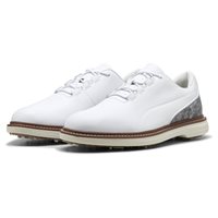 View Puma Avant Tour Golf Shoe Puma White/Brown Mushroom